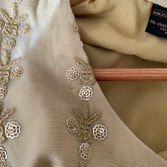 Indian Boho saree tunic kaftan - Picture 9 of 10